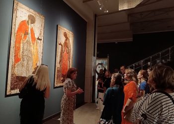 «Небесное воинство. Образ и почитание»: от Архангела Михаила до Дмитрия Пожарского. Как копии шедевров из Музеев Московского Кремля помогают ощутить связь времён и силу народной веры.