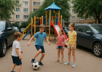 Ваш двор – не парковка: кто прав, когда машины мешают детям играть? Ваш двор – не парковка: кто прав, когда машины мешают детям играть?