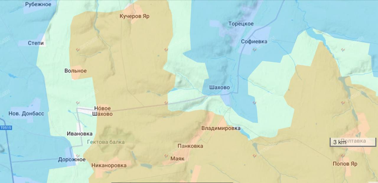 Красный Лиман в клещах российских войск, карта СВО на 11 сентября