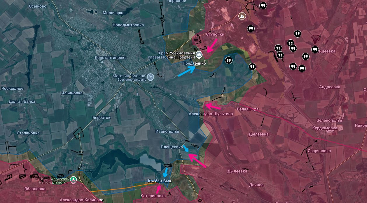 Сырский лжет об «успехах» под Покровском, пока войска РФ наступают, карта СВО на 8 сентября