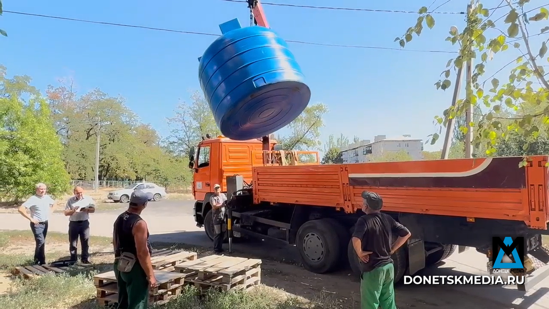Москва-Донецк: маршрут поддержки на водном фронте