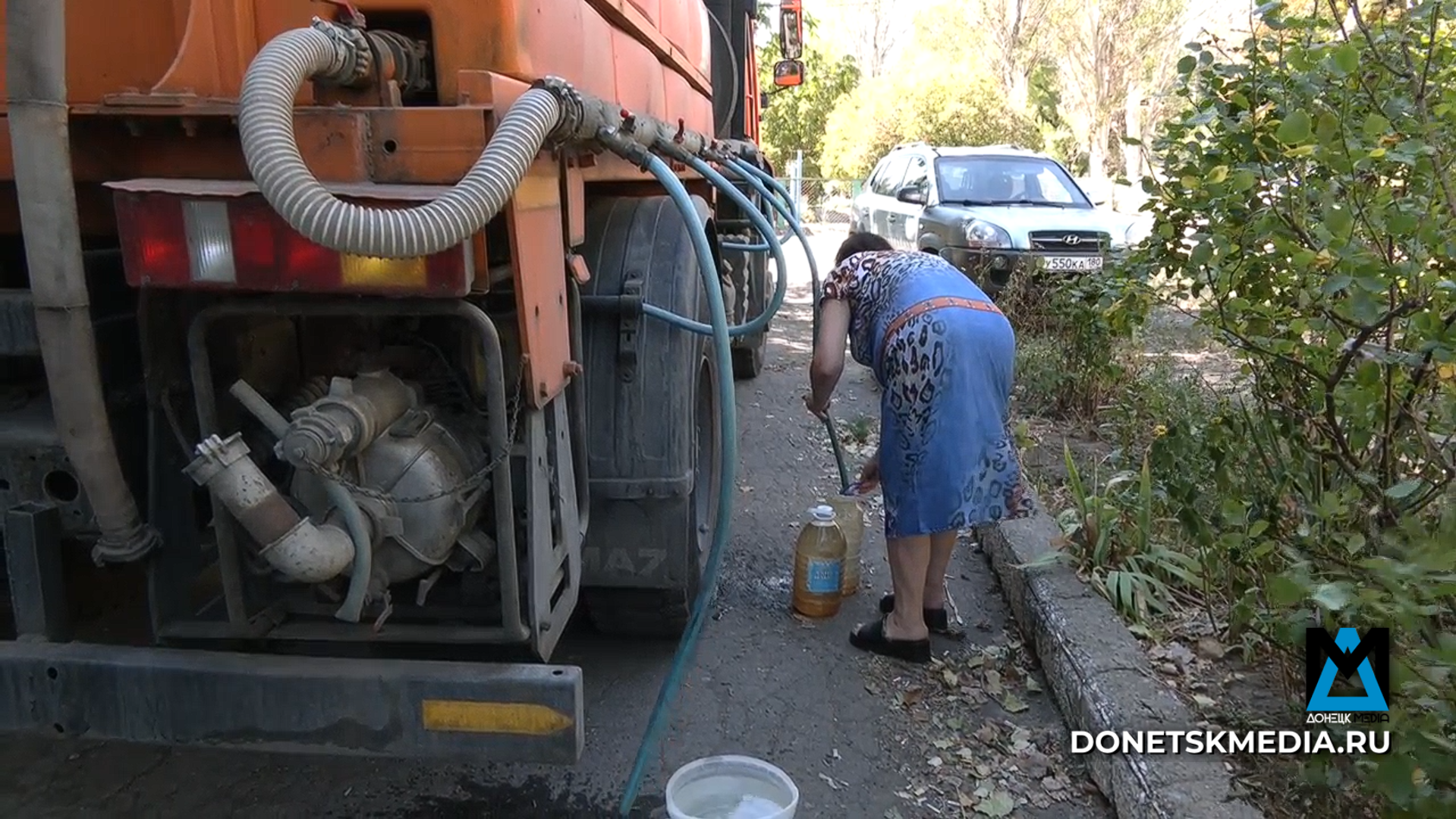 Москва-Донецк: маршрут поддержки на водном фронте