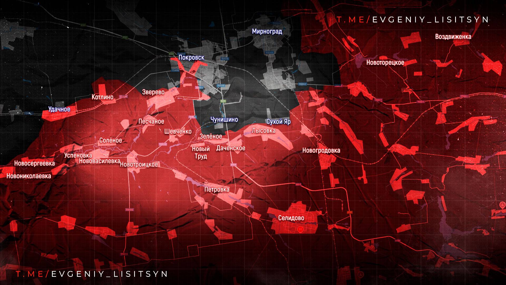 Продвижение на Купянском и Запорожском направлениях: карта СВО за 22 сентября