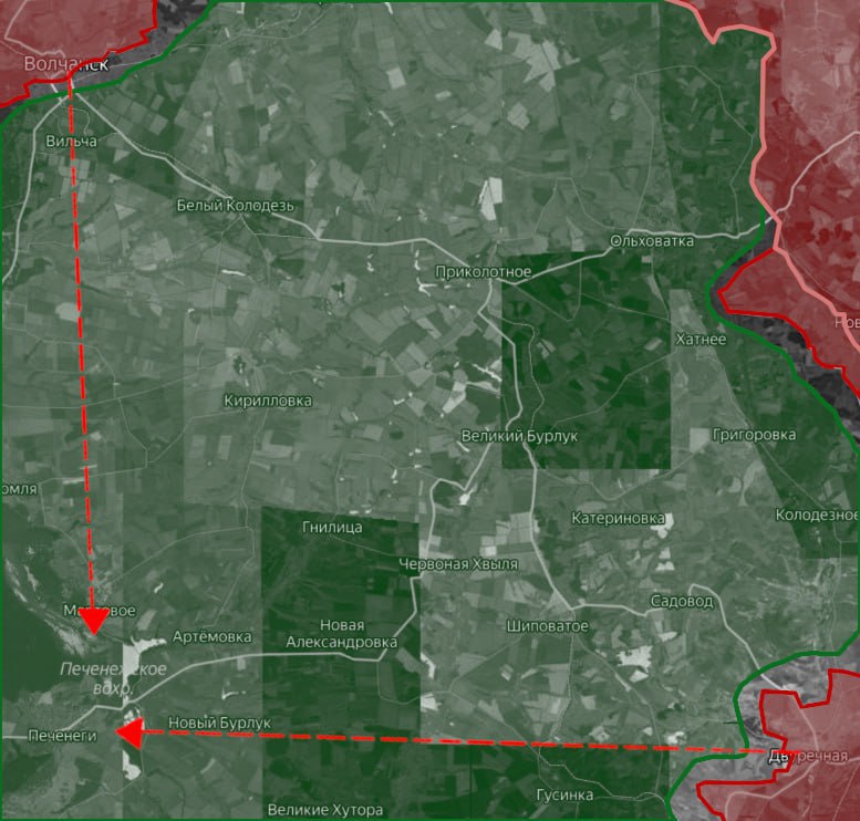 Продвижение на Купянском и Запорожском направлениях: карта СВО за 22 сентября