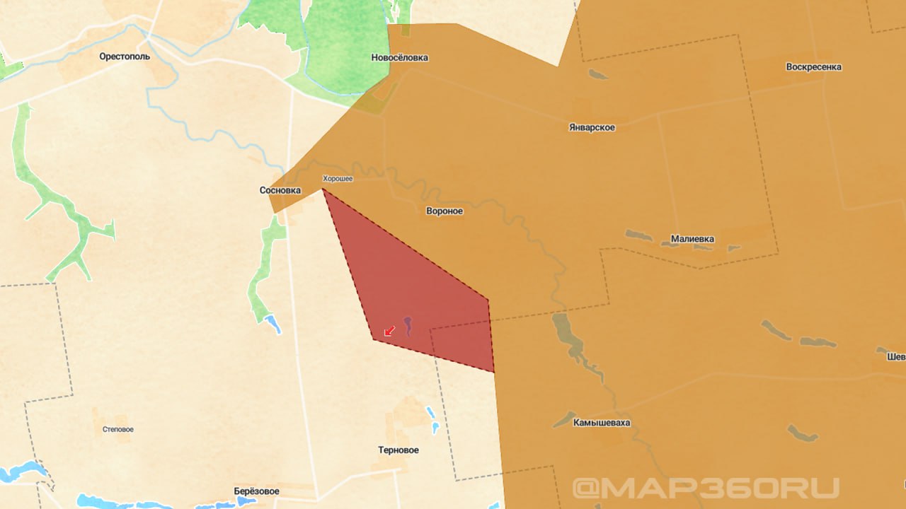 Красный Лиман в клещах российских войск, карта СВО на 11 сентября