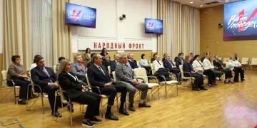 Народный фронт наградил сотрудников ФМБА нагрудным знаком “Всё для Победы!”