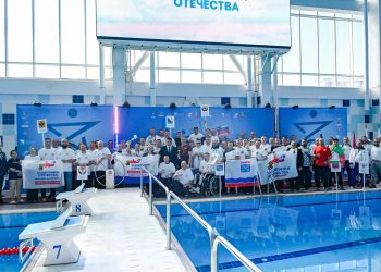 Ветераны из ДНР приняли участие в соревнованиях по плаванию