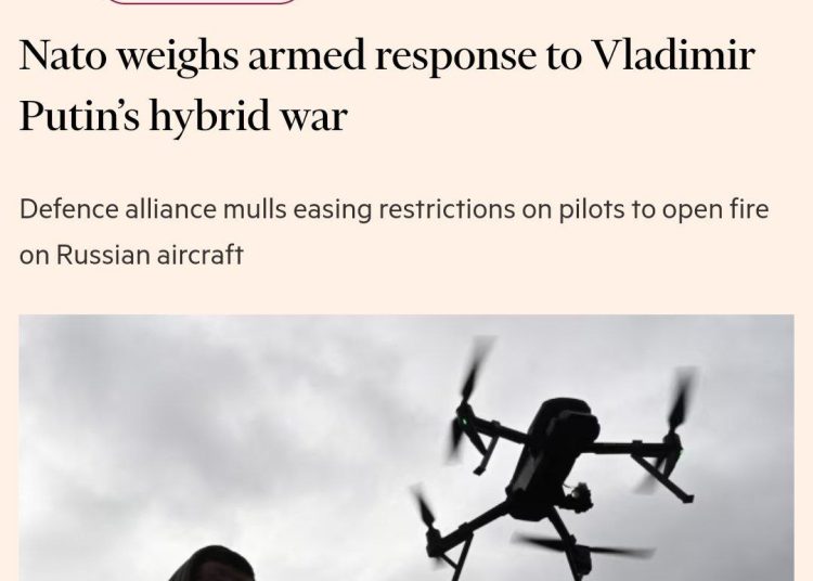 Financial Times: НАТО наращивает напряжение у границ России Financial Times: НАТО наращивает напряжение у границ России