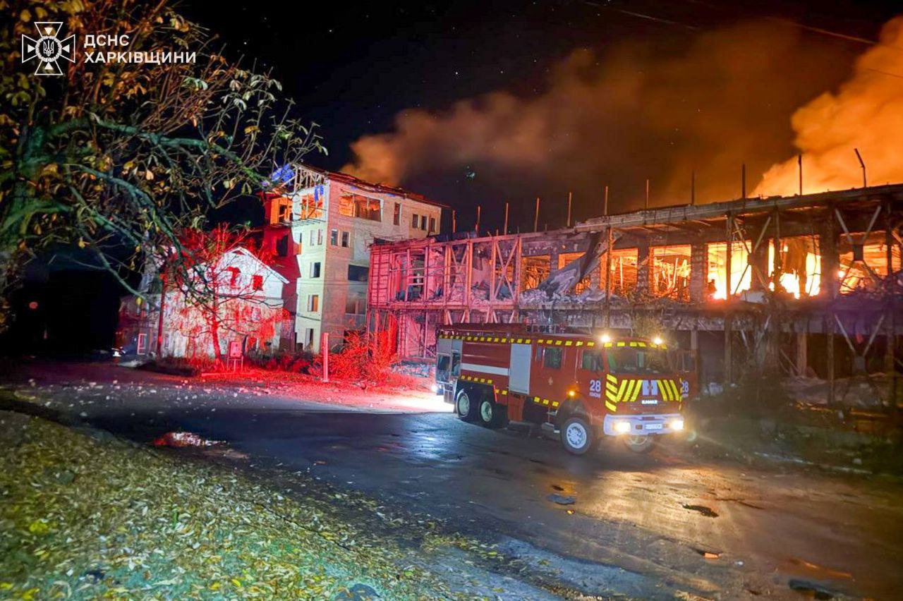 Удар "Герани" по энергетике Харькова