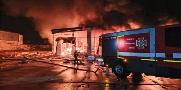 Удар «Герани» по энергетике Харькова