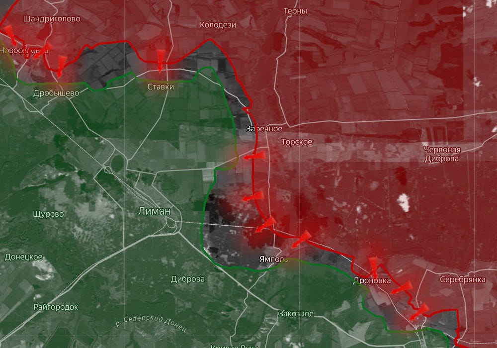 Взяты Федоровка, Кузьминовка, Переездное; штурм Звановки, продвижение в Константиновке и Покровске, карта СВО за 30 октября