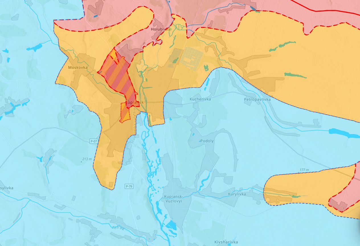 Интенсивные бои в Харьковской и Сумской областях: ВС РФ улучшают позиции, карта СВО за 7 ноября