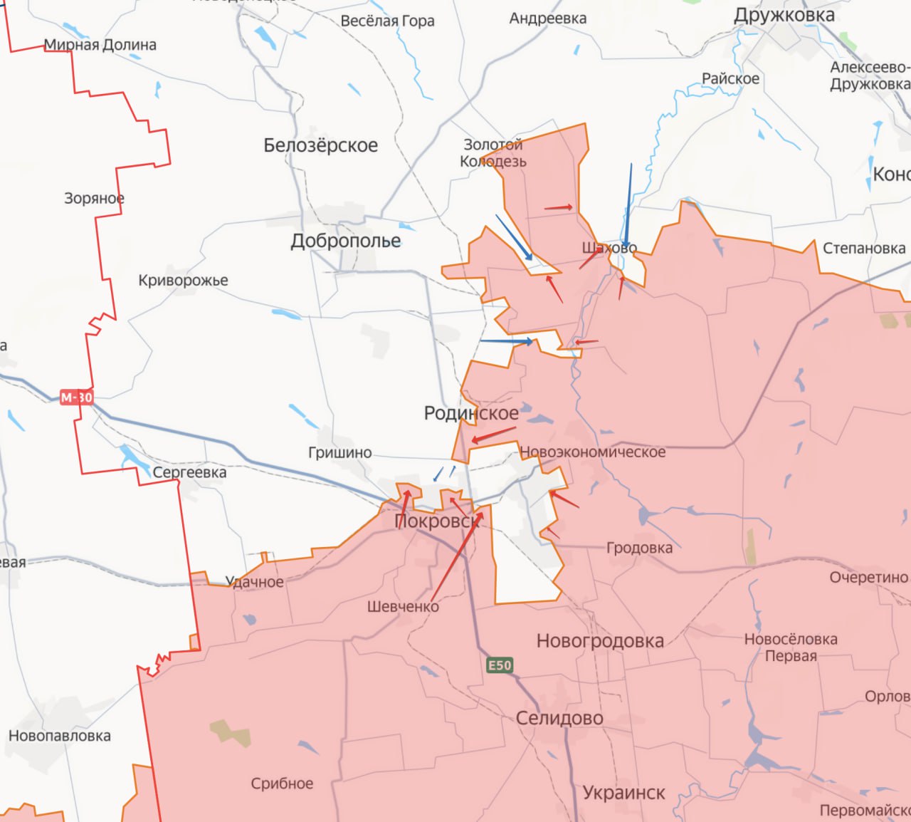 Готовится котёл в Северске, начинается подготовка к штурму Покровского: карта СВО на 9 ноября