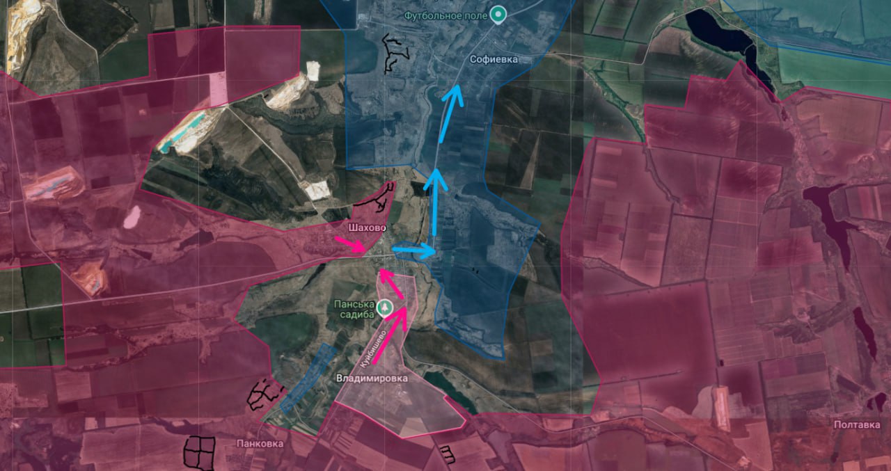 Российский флаг над Мирноградом и зачистка Константиновки, карта СВО на 14 ноября