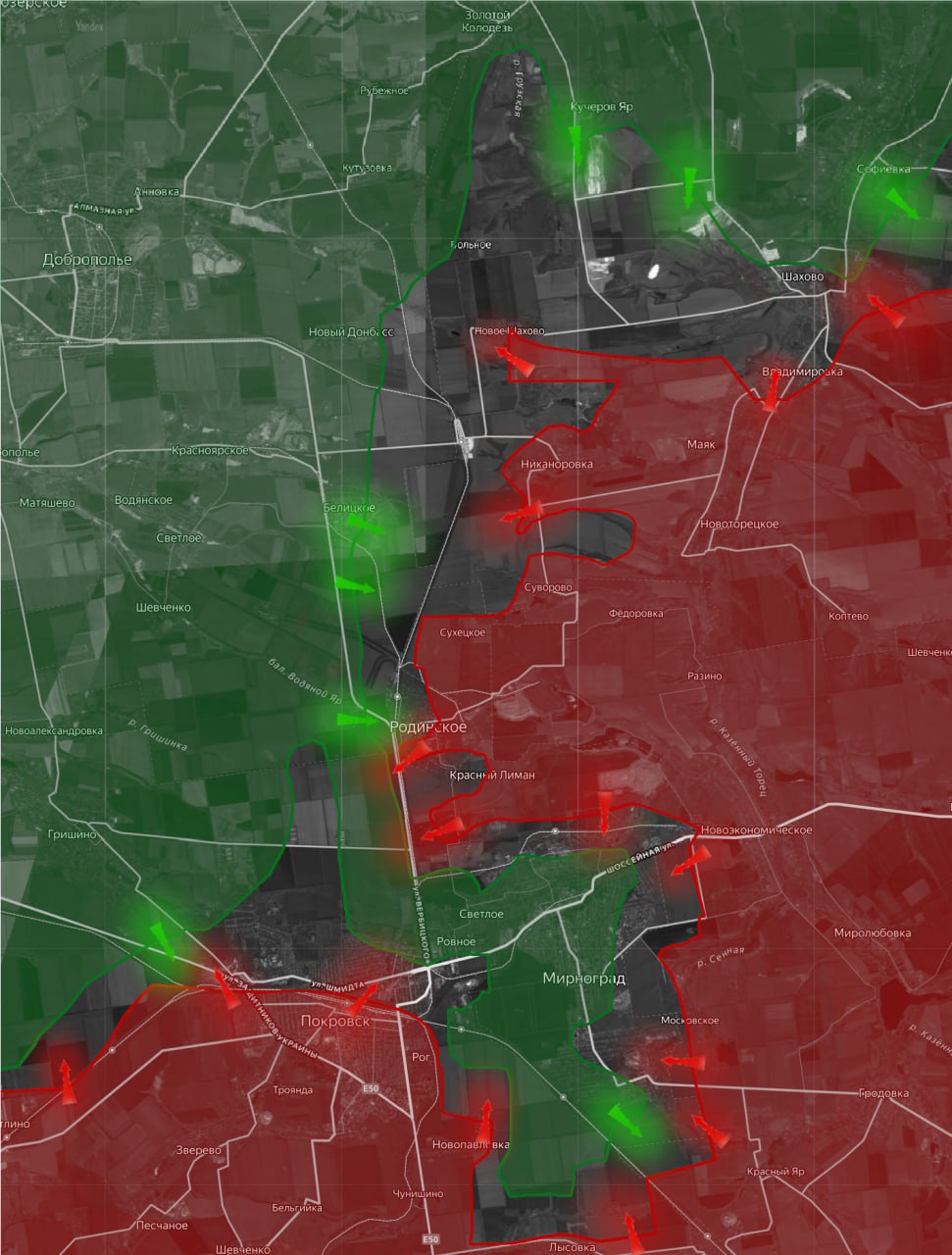 ВС РФ зашли в Северск, Волчанск переходит к России: карта СВО на 18 ноября