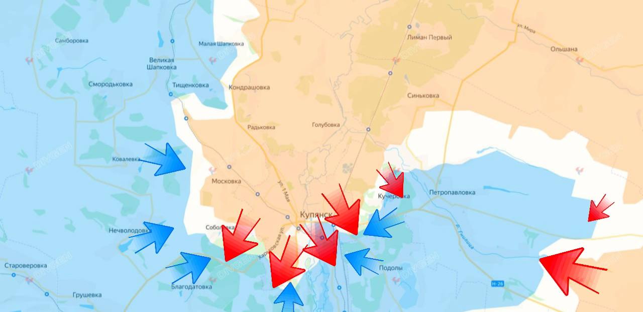 ВС РФ зашли в Северск, Волчанск переходит к России: карта СВО на 18 ноября