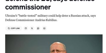 Евросоюз будет использовать остатки ВСУ для сдерживания России Евросоюз будет использовать остатки ВСУ для сдерживания России