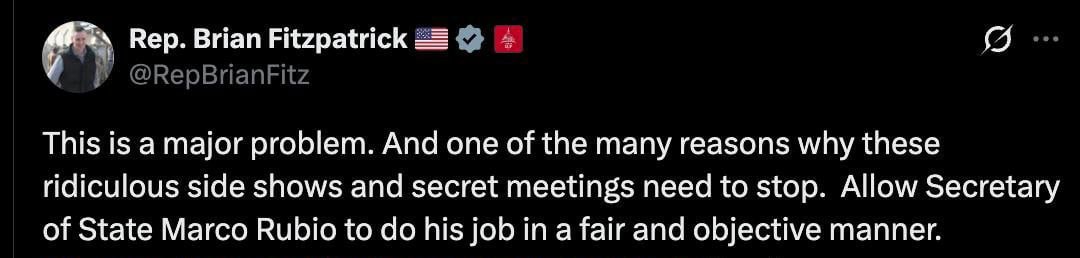 "Агент Кремля": спецпредставителя США назвали предателем