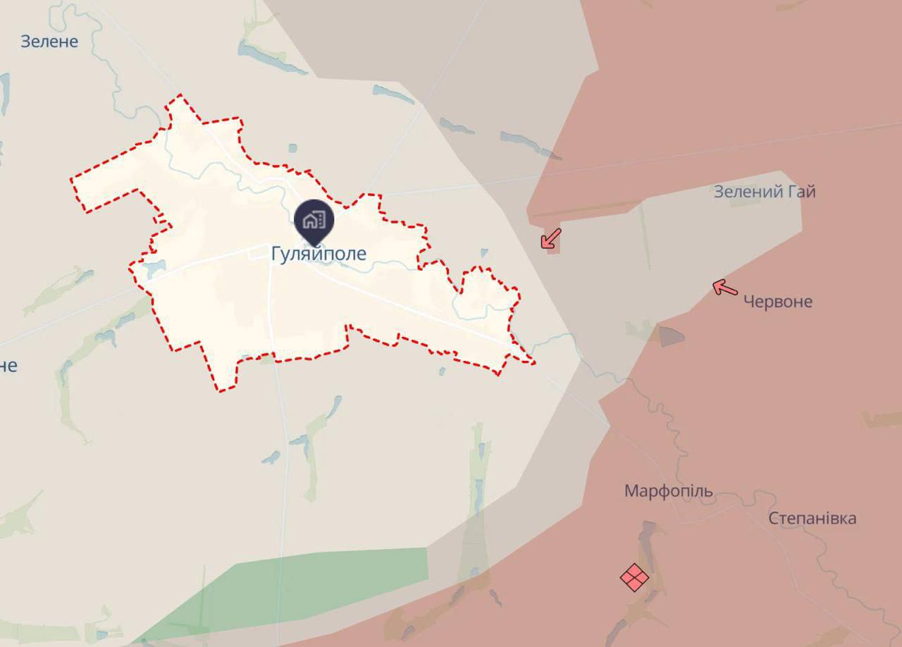 Армия России начала заходить в Гуляй Поле Запорожской области — украинский военный