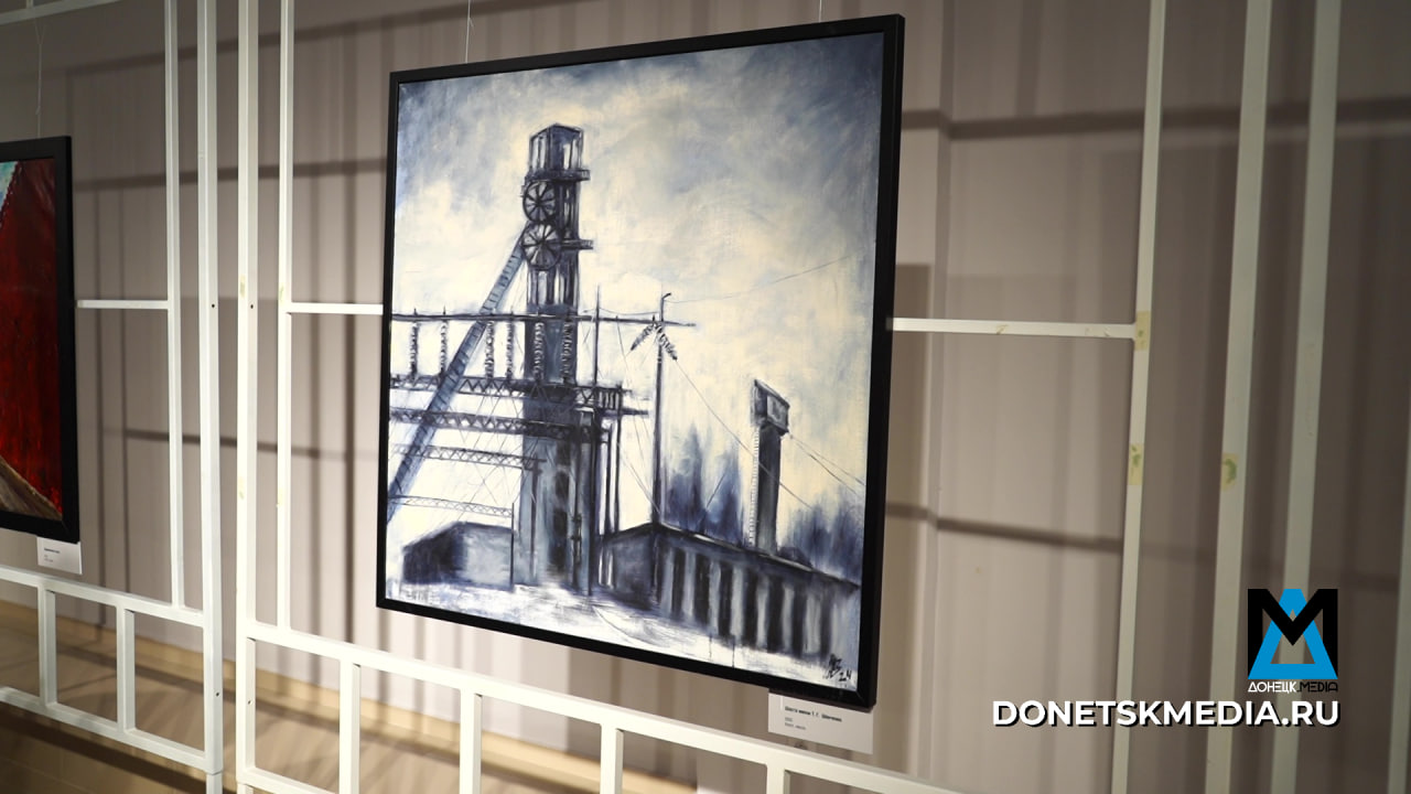 Отражение времени: Наталья Бочкарёва привезла в Луганск письмо красками о войне