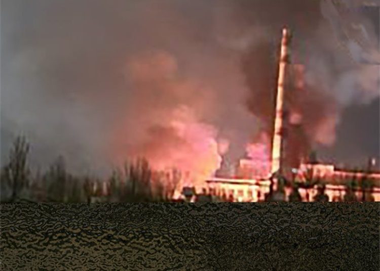 Ответ на террор Киева: Одесский порт в огне, Киев погрузился в темноту