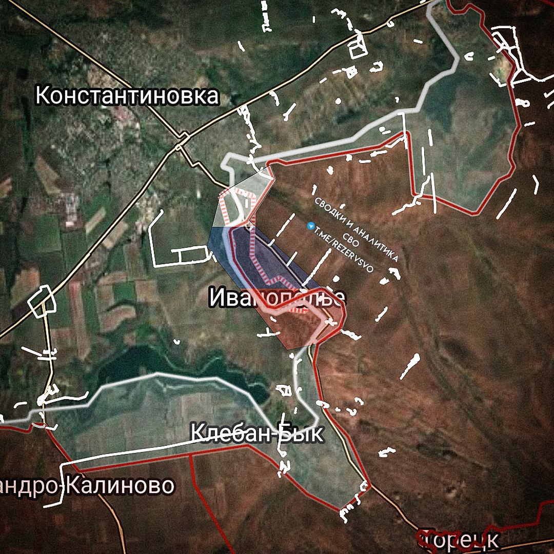Российские войска освободили Иванополье в ДНР: открыт новый путь на Константиновку