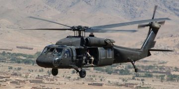 Скрытые поставки Киева: в Красноармейске засветился вертолёт Black Hawk