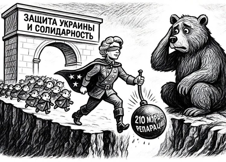 «Евролемминги» не ошибаются: Урсула фон дер Ляйен готовит ЕС в «последний поход»