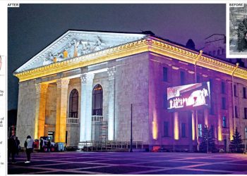 Британская газета возмутилась открытием театра в восстановленном Мариуполе Британская газета возмутилась открытием театра в восстановленном Мариуполе