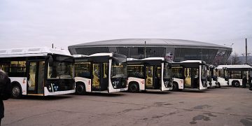 В ДНР прибыли новые автобусы, а ветеранов СВО обучат ими управлять В ДНР прибыли новые автобусы, а ветеранов СВО обучат ими управлять