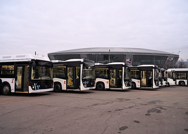 В ДНР прибыли новые автобусы, а ветеранов СВО обучат ими управлять В ДНР прибыли новые автобусы, а ветеранов СВО обучат ими управлять