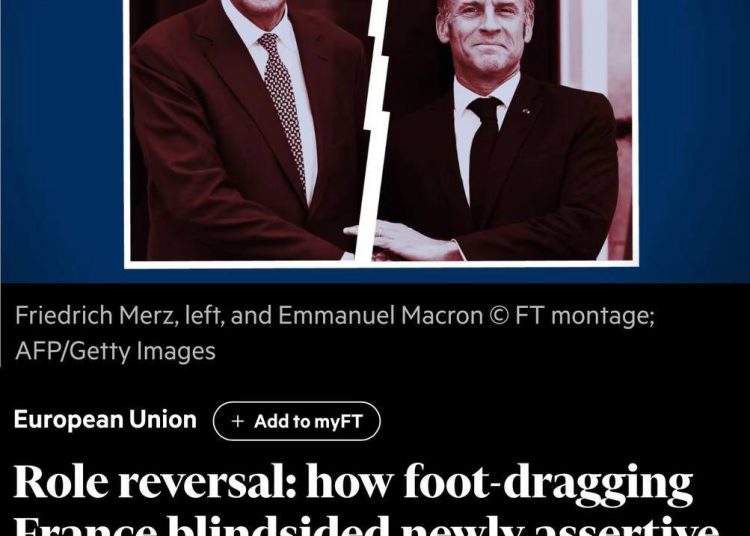 Макрон предал Мерца: Франция отказалась от грабежа