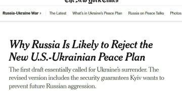 The New York Times: почему план Запада обречён на провал