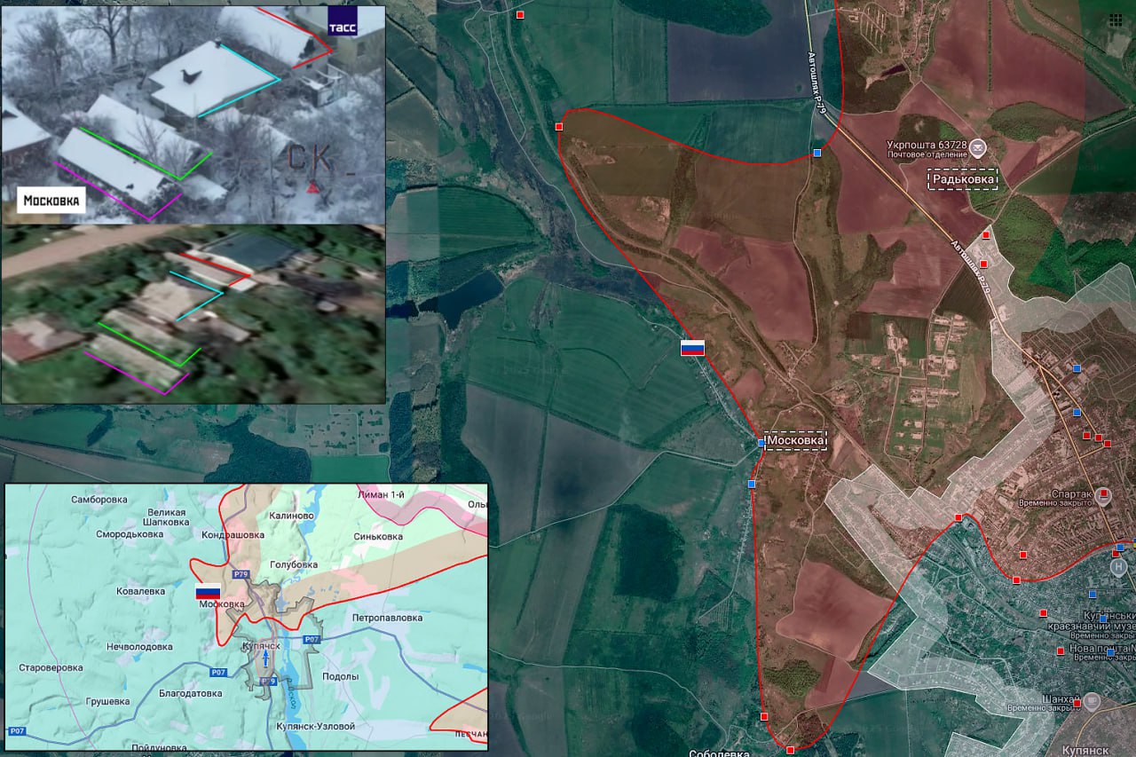 Оперативный охват под Святогорском: ВС РФ заняли Сосновое и перерезали дорогу нацистам, карта СВО на 31 декабря