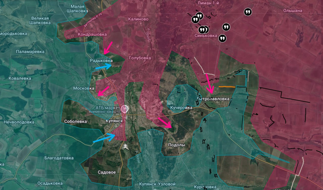 Группировка «Север» формирует полосу безопасности, а Краснолиманский узел близок к падению
