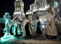 Фоторепортаж: Крещение Господне встретили в Главном храме ВС России