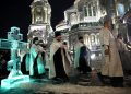 Фоторепортаж: Крещение Господне встретили в Главном храме ВС России