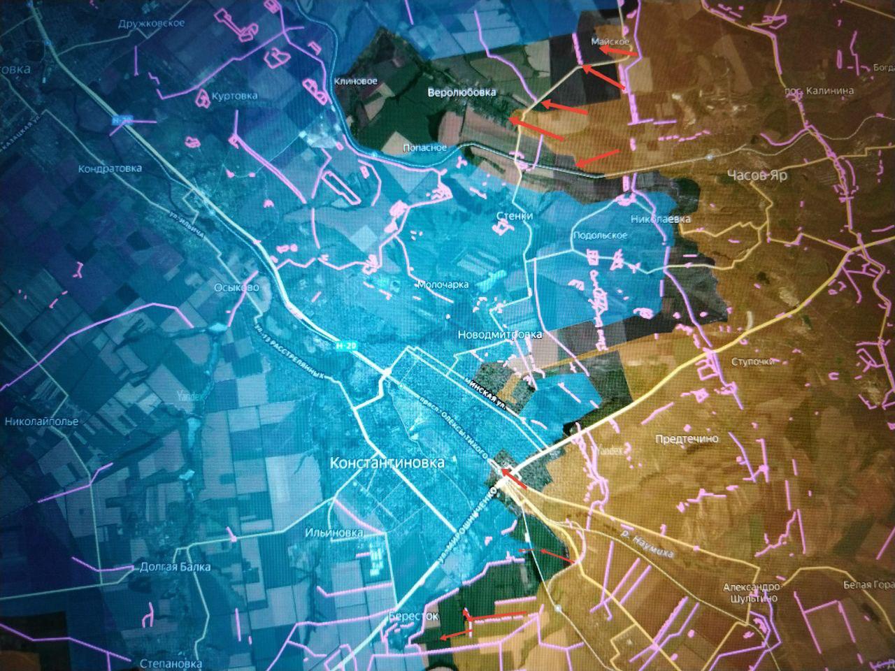 Форсирование водной преграды и захват ключевых позиций: Бои за Грабовское, Волчанские Хутора и Константиновку, карта СВО на 3 января