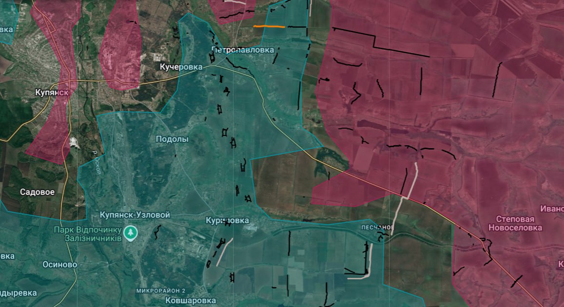 Форсирование водной преграды и захват ключевых позиций: Бои за Грабовское, Волчанские Хутора и Константиновку, карта СВО на 3 января