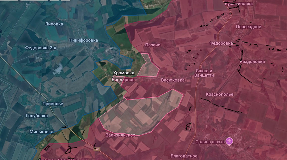 Стабилизация в Купянске и прорыв к Рай-Александровке через освобождённое Бондарное. Карта СВО на 4 января