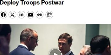 Bloomberg: В Париже США и Европа обсудят возможность размещения войск на Украине