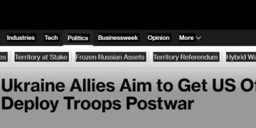 Bloomberg: Переговоры в Париже сводятся к отработке схемы постоянного военного присутствия НАТО у границ России