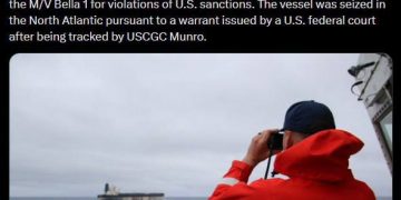 Попытка захвата продолжается: ВС США якобы задержали российский танкер «Маринера»