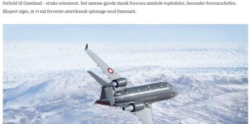Berlingske: США в тайне от Дании собирали секретные данные о Гренландии