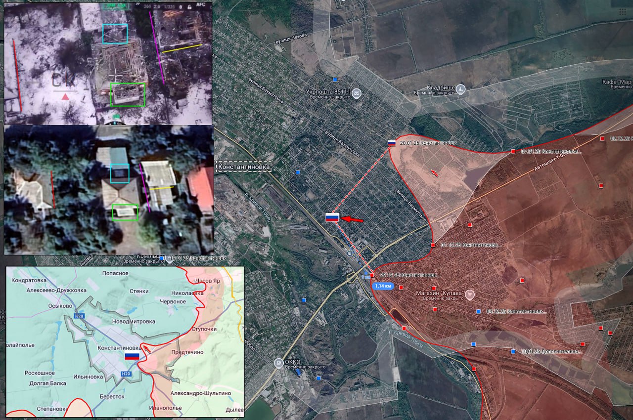 ВС РФ сорвали план ВСУ в Купянске и взяли в осаду Красный Лиман на Харьковщине. В Константиновке ВСУ сдаются в плен от мороза. Карта СВО на 24 явнаря