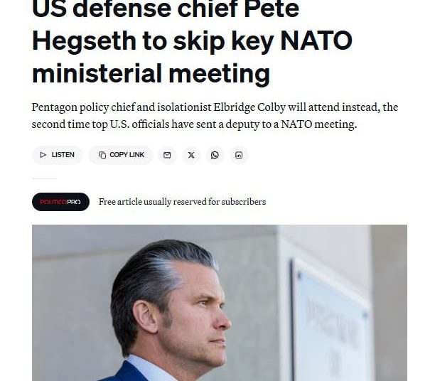 Politico: США бросает Европу в свободное плавание