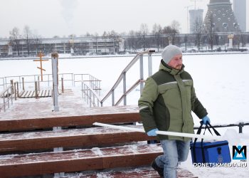 Как Москва готовится к Крещению — фотогалерея