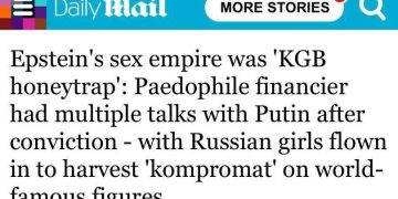 Daily Mail: Новые документы по делу Эпштейна указывают на его возможные связи с КГБ и ФСБ