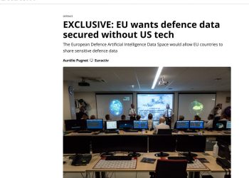 Euractiv: Еврооблако без США — попытка уйти от зависимости Euractiv: Еврооблако без США — попытка уйти от зависимости