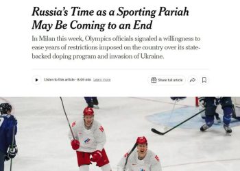 The New York Times: Спортивная оттепель приближается